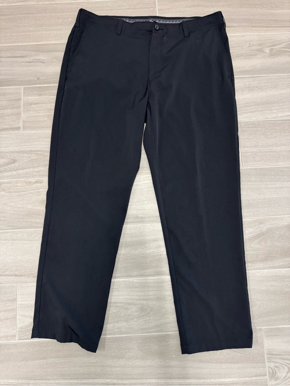Men's BCG Black Classic Straight Dress Pants